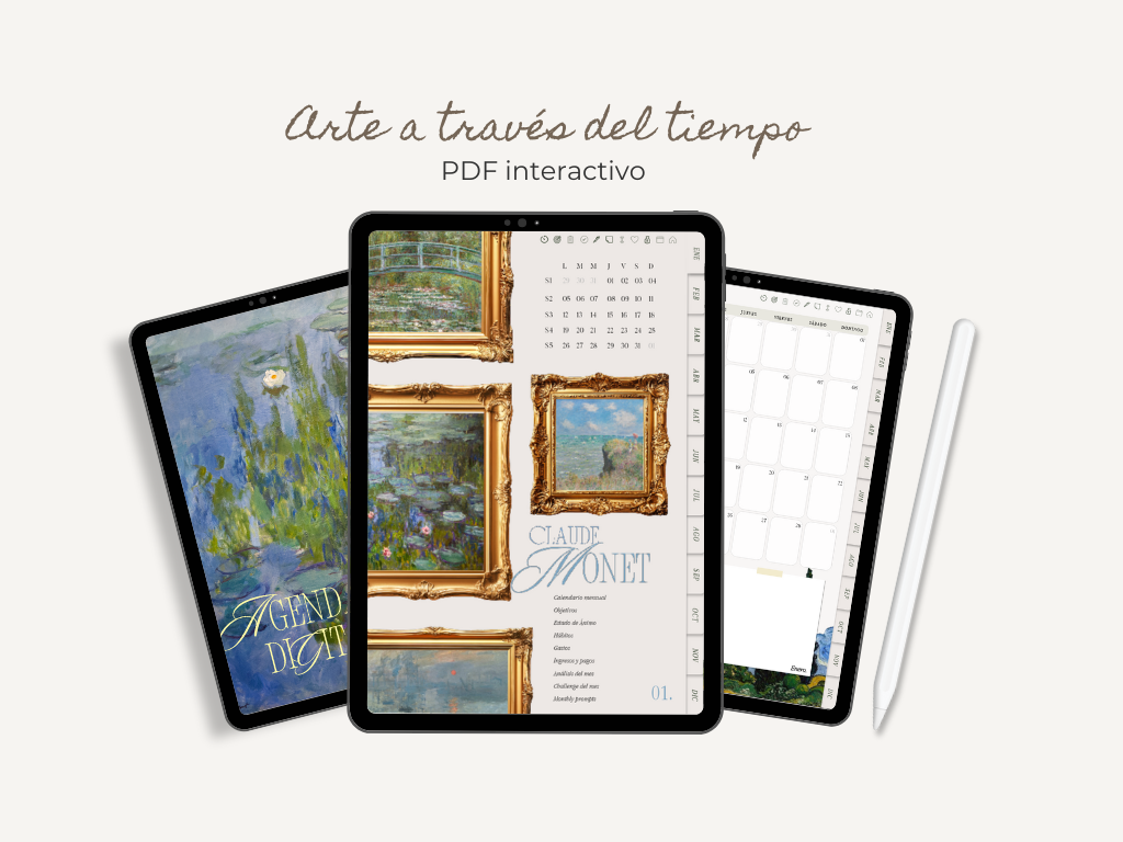 Agenda Arte a través del tiempo 🎨 2026