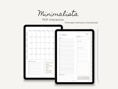 Agenda Minimalista 2025